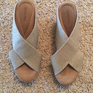 Wedge sandals